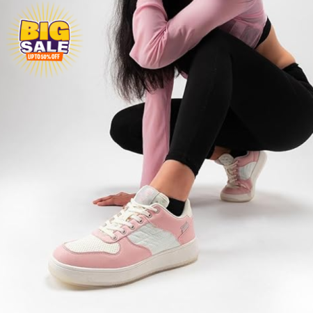 Bacca Bucci Women’s Sneakers – Pink